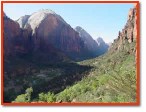 Zion national park mountain biking